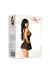 Mariana Chemise & Tanga Schwarz von Beauty Night Fashion