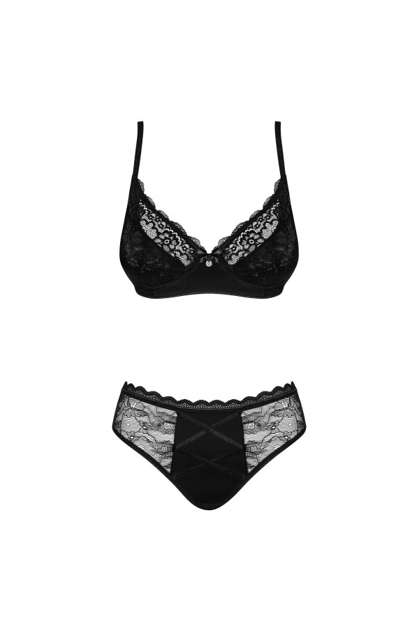 Elisetta 2er Set schwarz von Obsessive kaufen | Fesselliebe