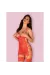 Rediosa Chemise & Tanga Rot von Obsessive