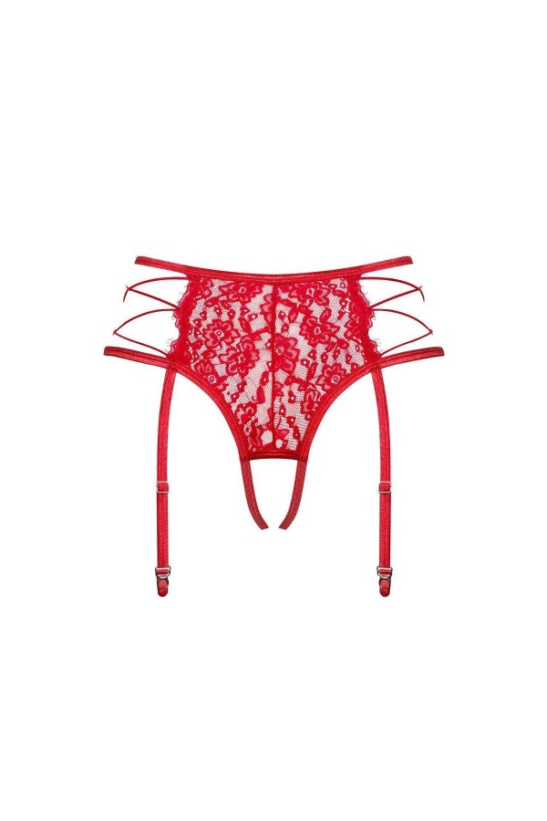 rotiosa Strumpfgürtel rot von Obsessive kaufen | Fesselliebe