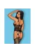 Bodystocking G321 Schwarz von Obsessive