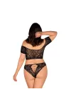 Inessita 2er Set Schwarz Size Plus von Obsessive kaufen - Fesselliebe