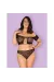 Inessita 2er Set Schwarz Size Plus von Obsessive