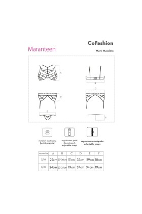 Maranteen Set Blau von CoFashion Lingerie kaufen | Fesselliebe