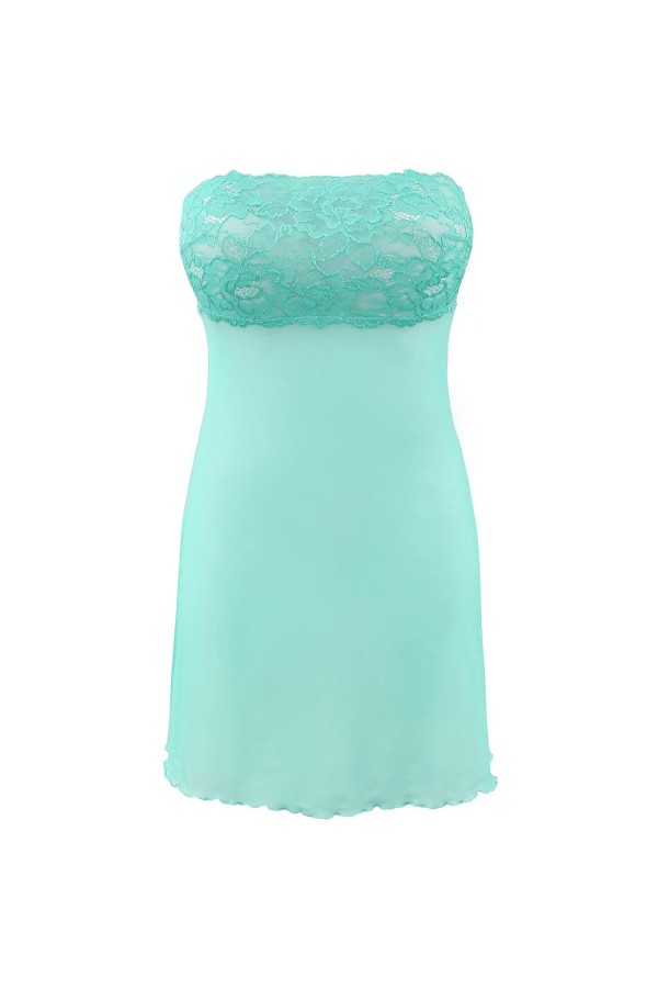 Babydoll & String Meeresgrün V-9929 von Axami kaufen | Fesselliebe