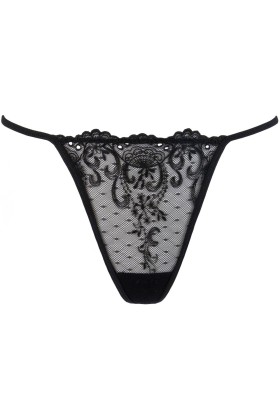 Babydoll & String schwarz V-9639 von Axami kaufen | Fesselliebe