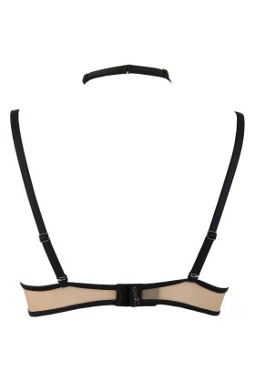 BH schwarz mit offenen Cups V-9661 von Axami kaufen | Fesselliebe