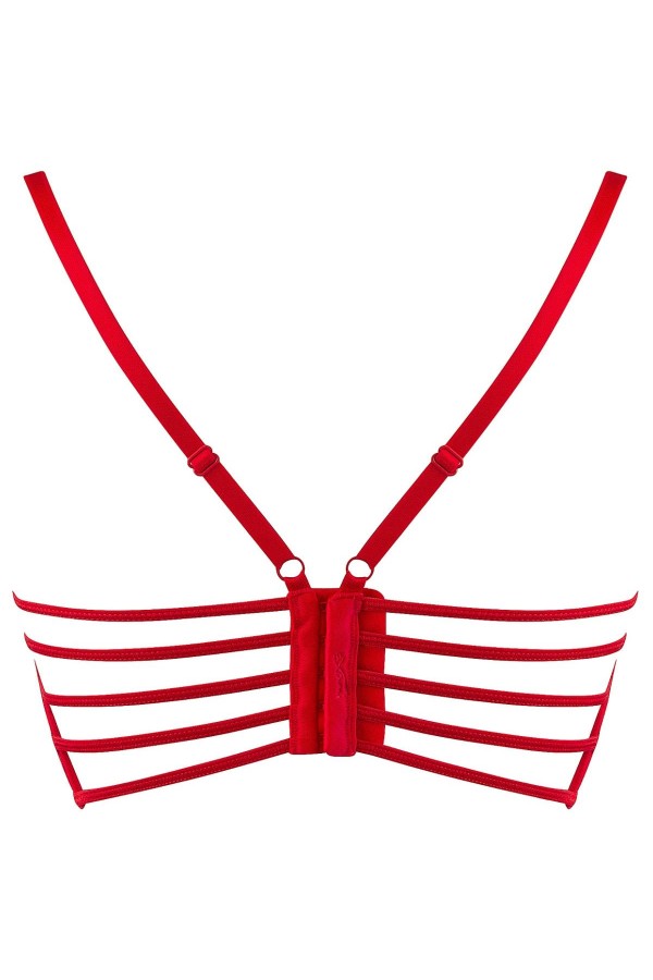 Bustier rot V-9691 von Axami kaufen | Fesselliebe