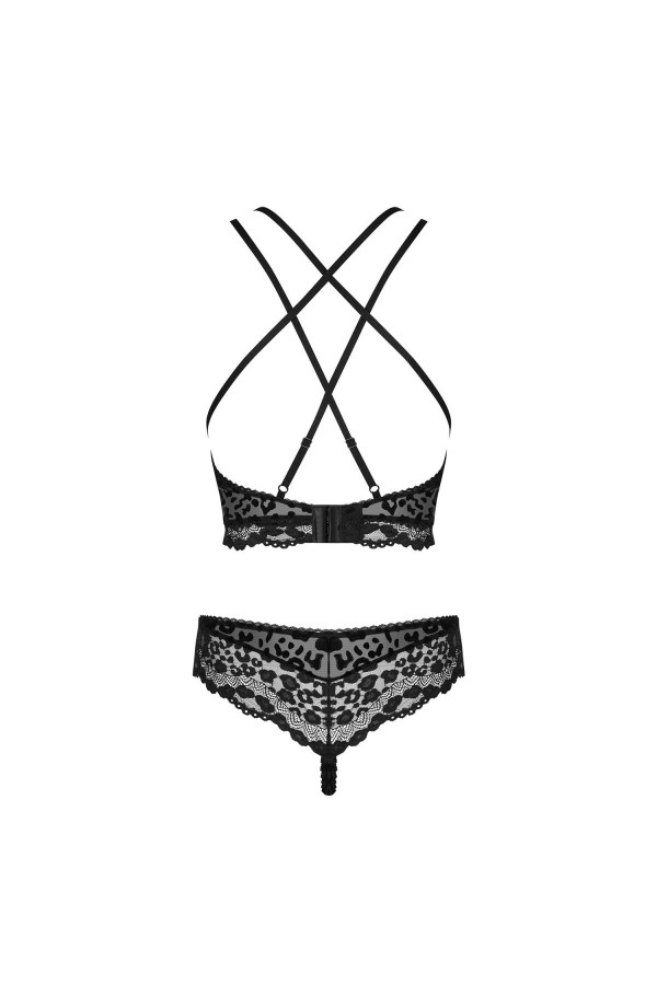 Giully Top & Höschen schwarz von Obsessive kaufen | Fesselliebe