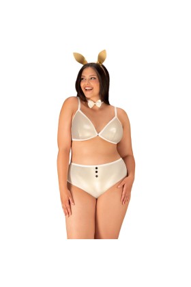 Neo goldes Kostüm Pearl Size Plus von Obsessive Size Plus kaufen | Fesselliebe