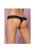 Im Schritt Offener Tanga Schwarz 837-Thc-1 von Obsessive