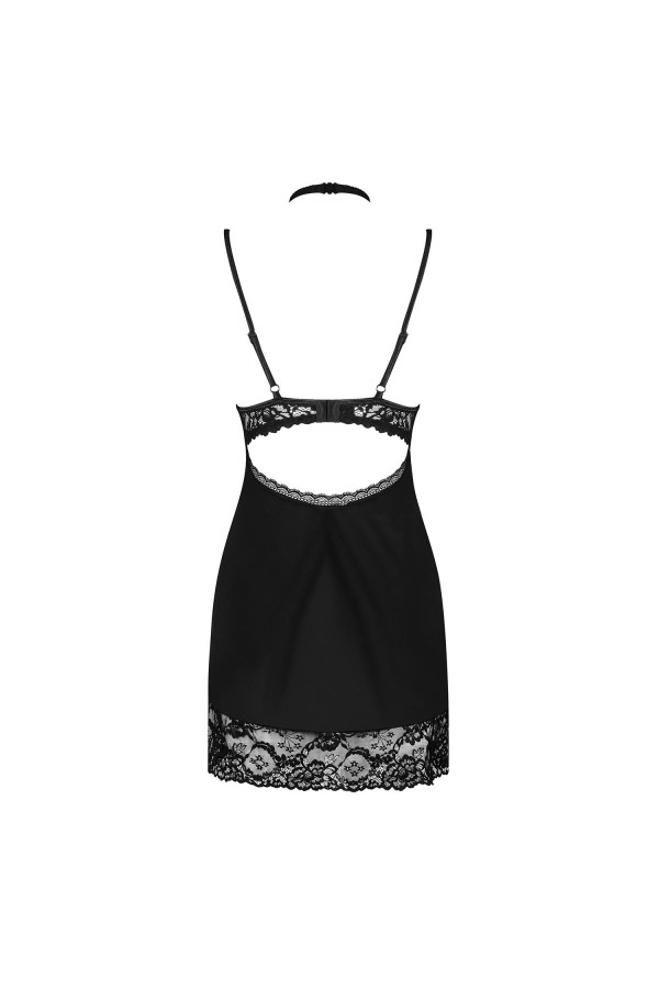 Raquelia Chemise & Tanga schwarz von Obsessive kaufen | Fesselliebe