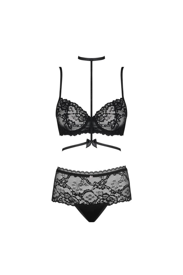 Raquelia 2er Set schwarz von Obsessive kaufen | Fesselliebe