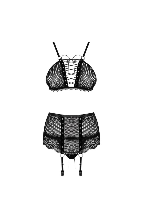 Basitta 3er Set schwarz von Obsessive kaufen | Fesselliebe