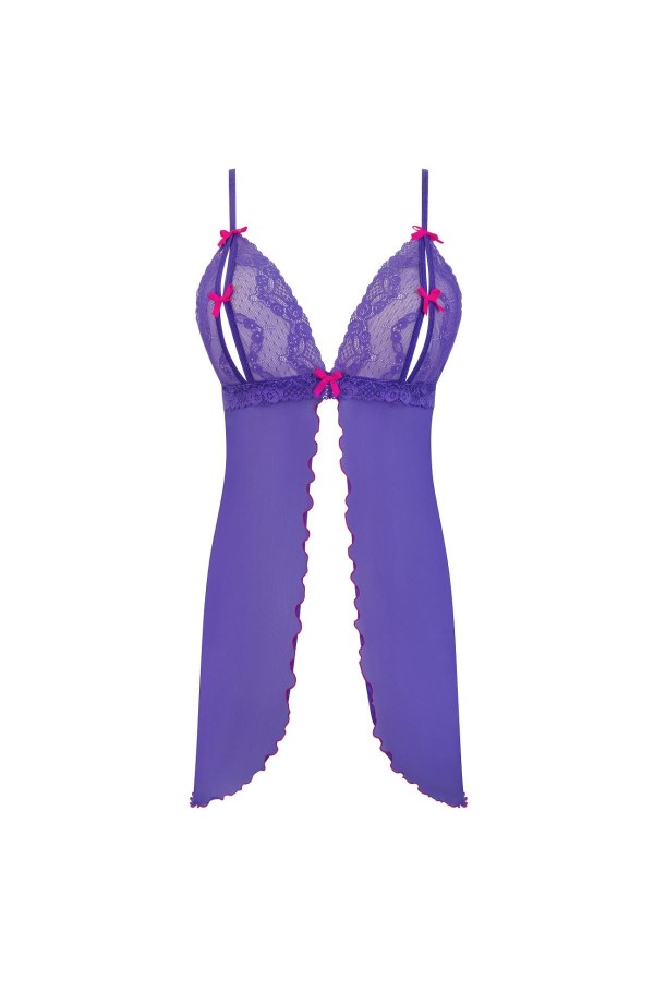 Babydoll & String lila V-9689 von Axami kaufen | Fesselliebe