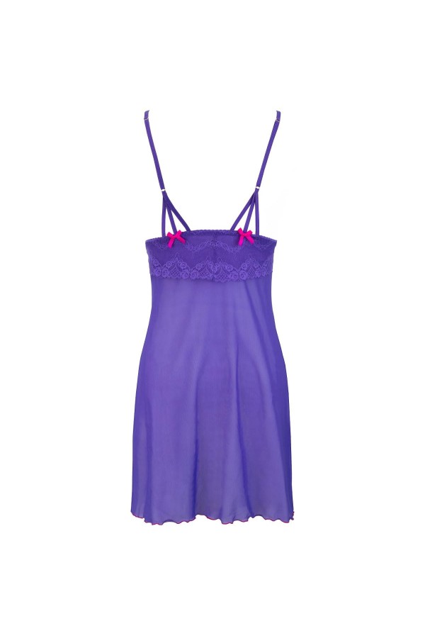 Babydoll & String lila V-9689 von Axami kaufen | Fesselliebe