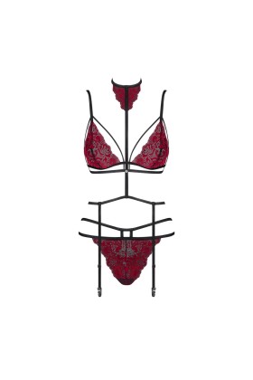 Sugestina 3er Set rot von Obsessive kaufen | Fesselliebe