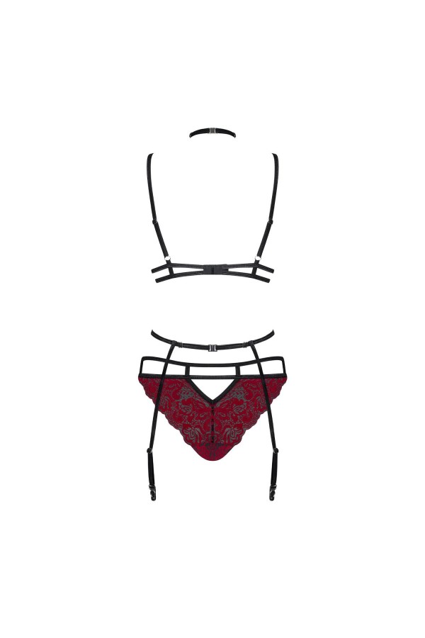 Sugestina 3er Set rot von Obsessive kaufen | Fesselliebe