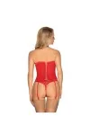 Flameria Korsett & Tanga Rot von Obsessive kaufen - Fesselliebe