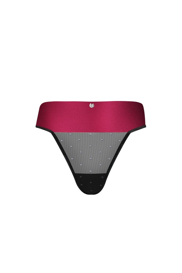 Tienesy Tanga schwarz-rot von Obsessive kaufen | Fesselliebe
