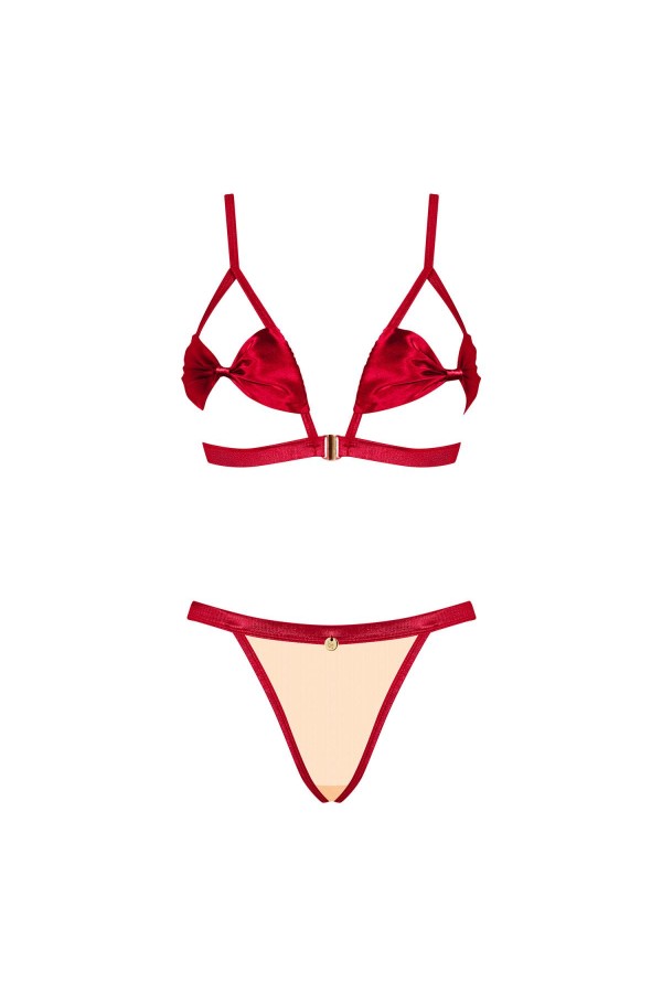 Rubinesa 2er Set rot von Obsessive kaufen | Fesselliebe