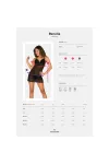 Renelia Chemise & Tanga Schwarz von Obsessive kaufen - Fesselliebe