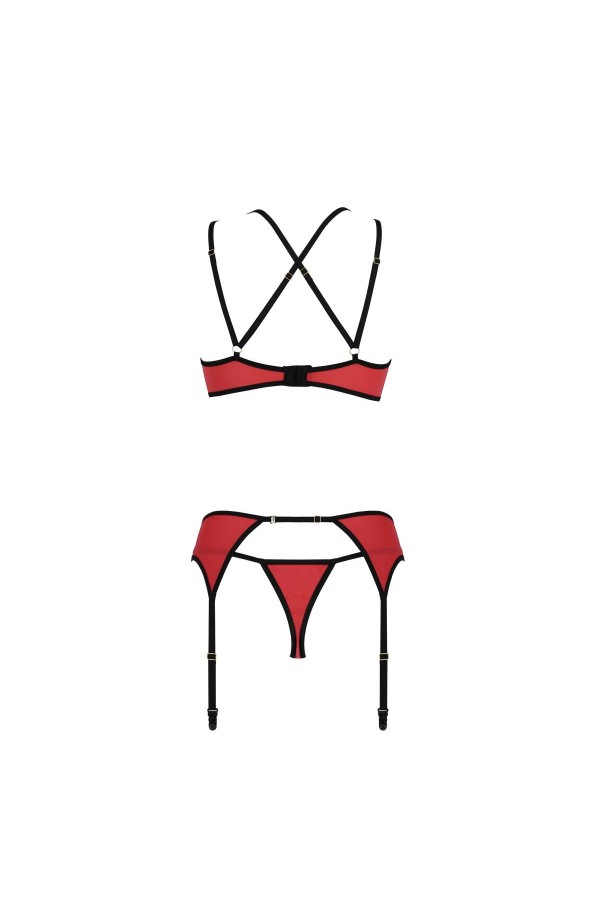 Magnolia 3er Set rot-schwarz von Casmir kaufen | Fesselliebe