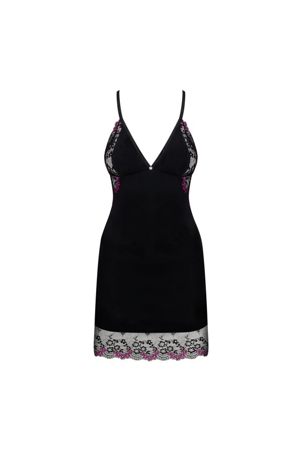 Vanessme Chemise & Tanga schwarz von Obsessive kaufen | Fesselliebe