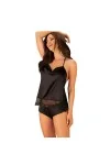 Agatya Top & Shortsies Schwarz von Obsessive kaufen - Fesselliebe