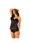 Agatya Top & Shortsies Schwarz von Obsessive kaufen - Fesselliebe