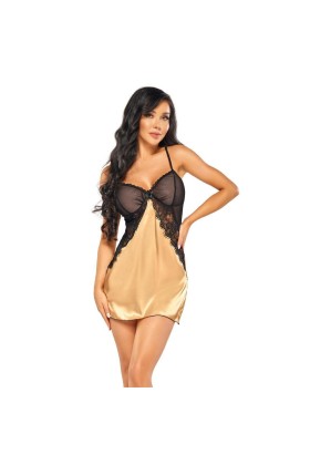Marinela Chemise & Tanga gold von Beauty Night Fashion kaufen | Fesselliebe