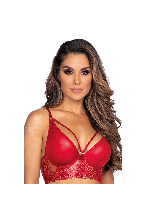 Bustier rot V-10071  von Axami kaufen | Fesselliebe