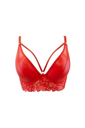 Bustier rot V-10071  von Axami kaufen | Fesselliebe
