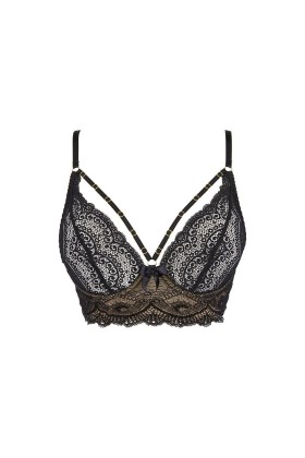 Bustier schwarz V-10081 von Axami kaufen | Fesselliebe