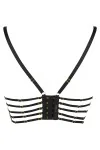 Bustier Schwarz V-10081 von Axami kaufen - Fesselliebe