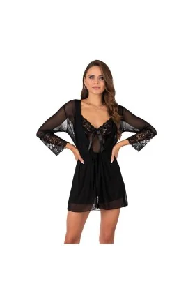 Livemia Chemise/Peignoir schwarz von LivCo Corsetti Fashion