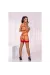 Raacing Body Plus Stocking Rot von Cofashion Lingerie