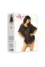 Poppy Chemise & Tanga Schwarz von Beauty Night Fashion