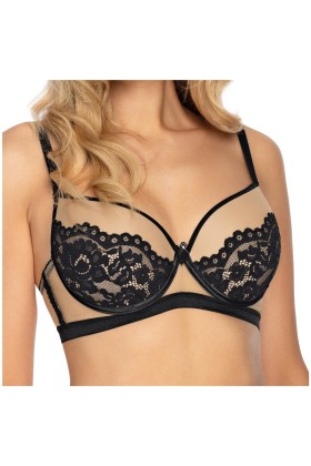 Torfi Push-Up BH schwarz von Róza kaufen | Fesselliebe