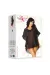 Maya Chemise & Tanga schwarz von Beauty Night Fashion