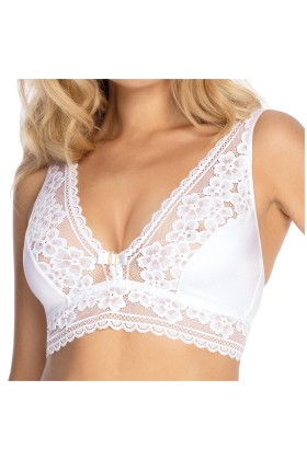 Gizela Soft Bralette weiß von Róza kaufen | Fesselliebe