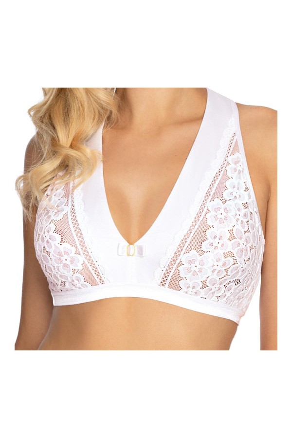 Gizela Soft Top weiß von Róza kaufen | Fesselliebe