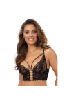 Bustier Schwarz V-10111 von Axami kaufen - Fesselliebe