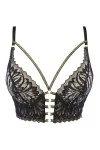 Bustier Schwarz V-10111 von Axami kaufen - Fesselliebe