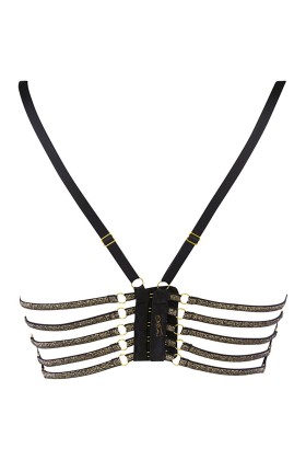 Bustier schwarz V-10111 von Axami kaufen | Fesselliebe