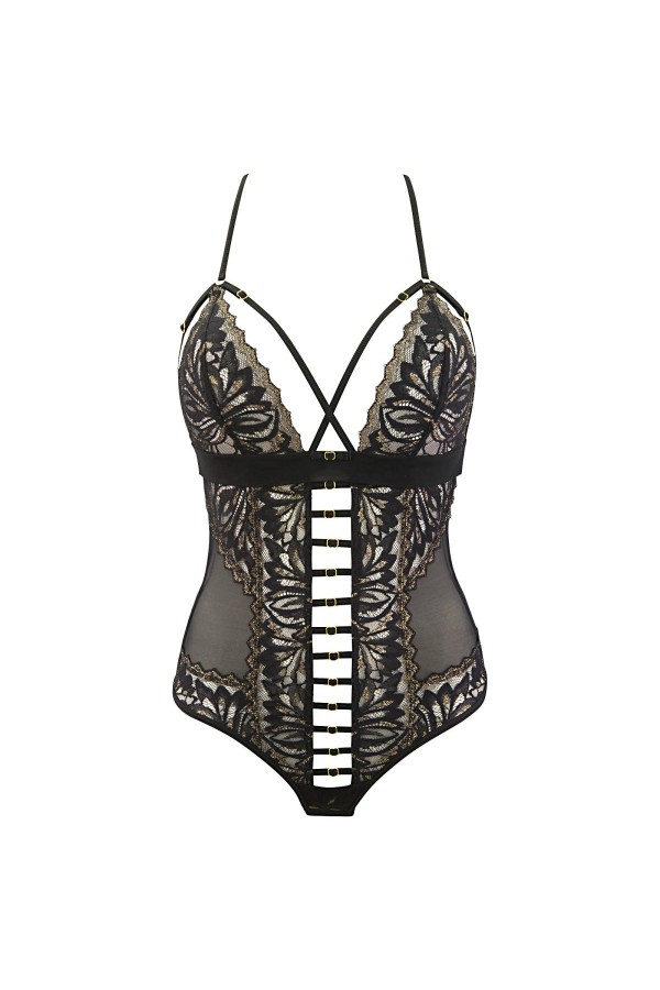 Body schwarz V-10100  von Axami kaufen | Fesselliebe