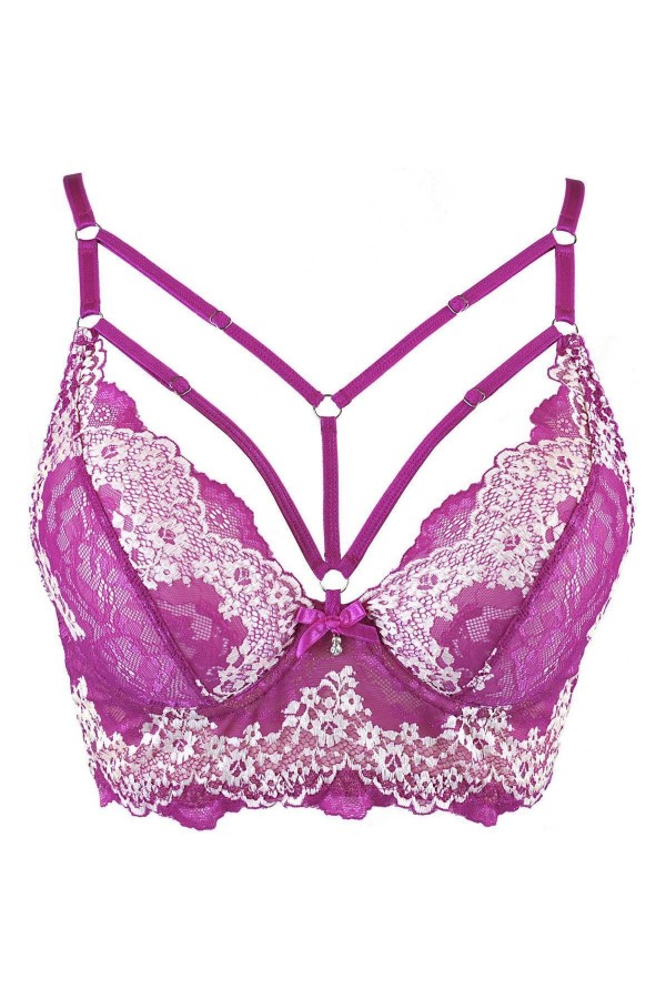 Bustier Fuchsia V-9741 von Axami kaufen | Fesselliebe
