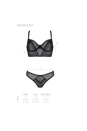 Eco Drosera 2er Set schwarz von Passion Eco Collection kaufen | Fesselliebe