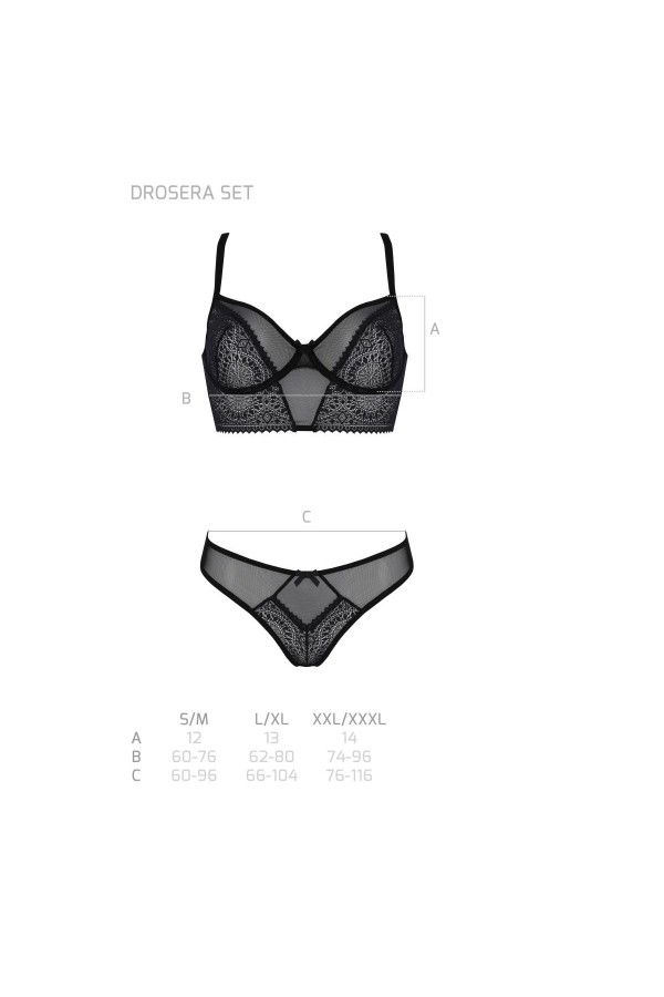 Eco Drosera 2er Set schwarz von Passion Eco Collection kaufen | Fesselliebe