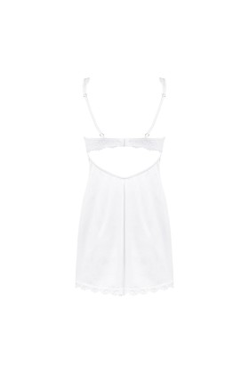 Amor Blanco Bügel Chemise & Tanga weiß von Obsessive kaufen | Fesselliebe